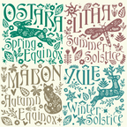 4 Seasons Tote Bag