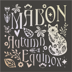 Mabon Autumn Equinox Card (dark)