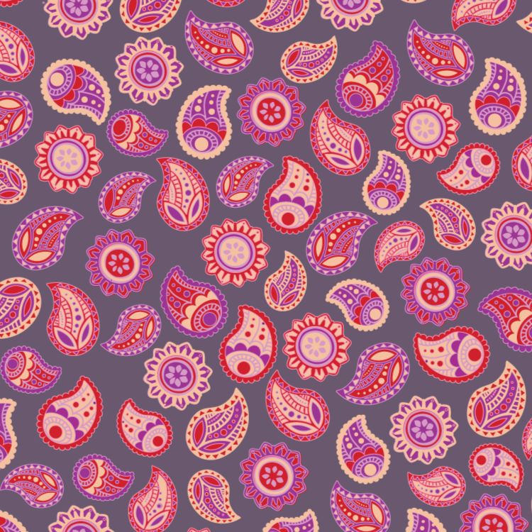 Paisley Chai Tea Towel