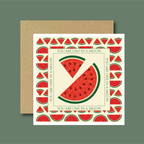 One in a Melon Greetings Card