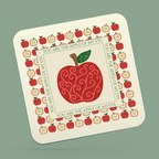 Red Fruits Pack of 4 Coasters