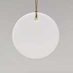 Merry & Bright Ceramic Ornament