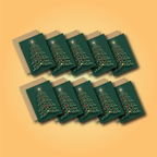 Branches of Joy (green) Greetings Card