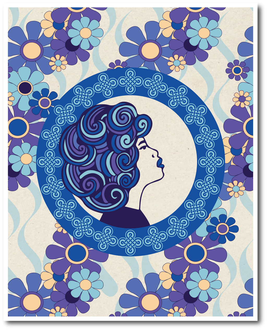 Danu Goddess Eostre Print