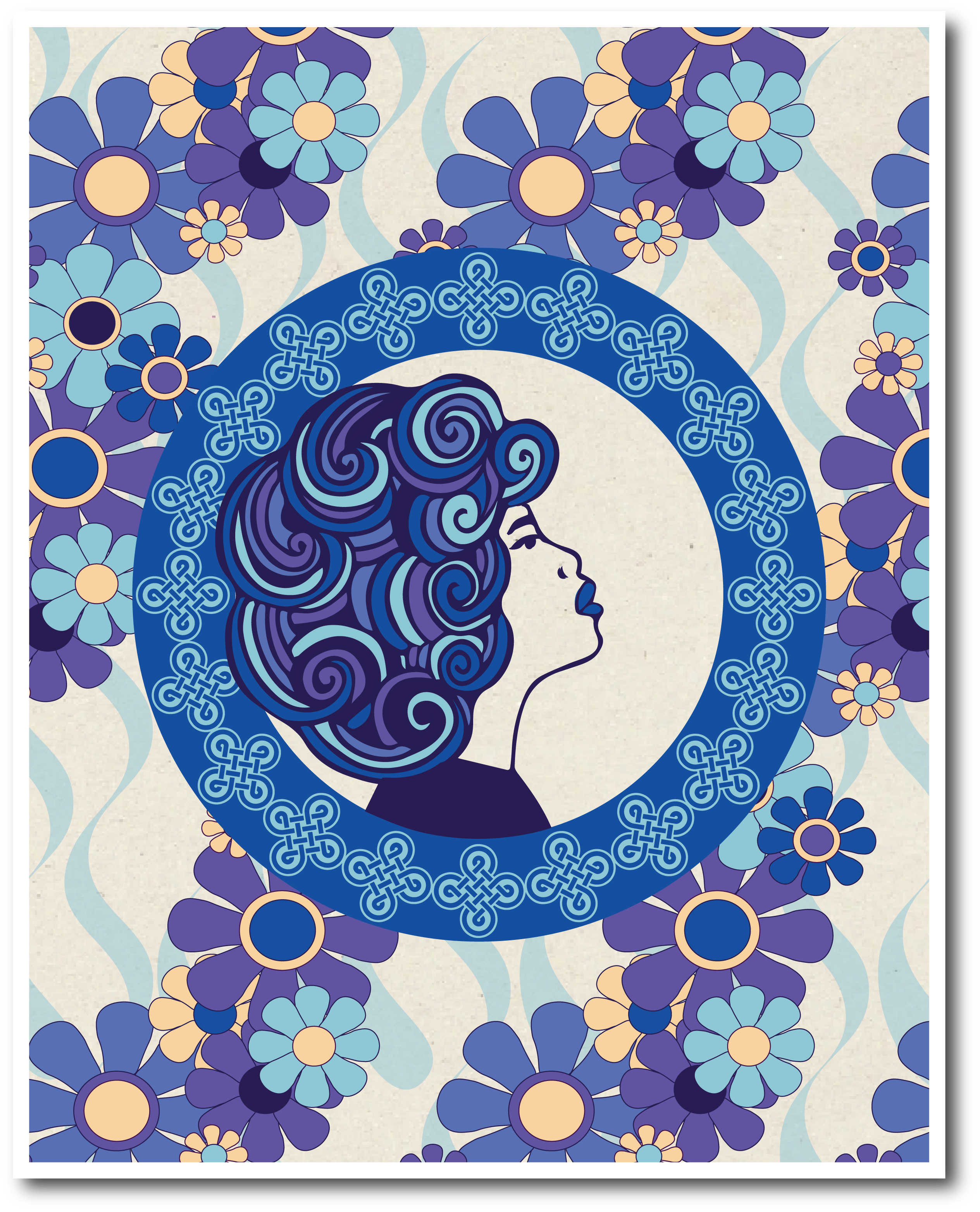 Danu Goddess Eostre Print