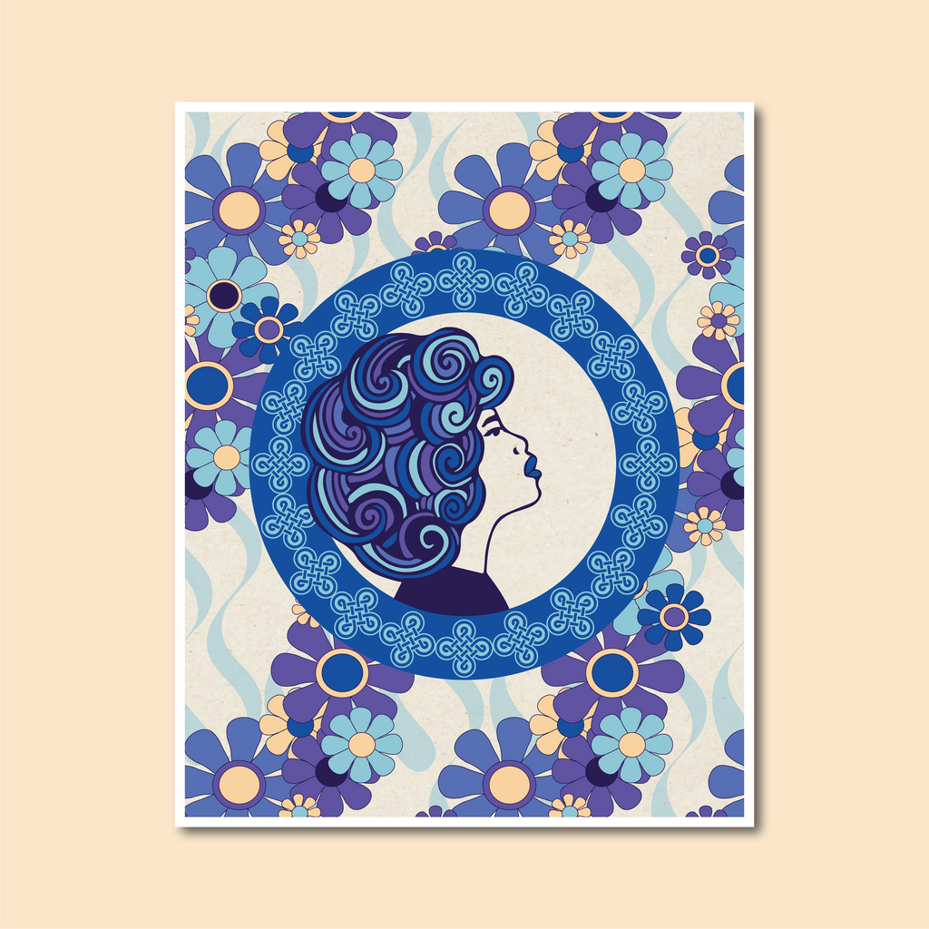 Danu Goddess Eostre Print