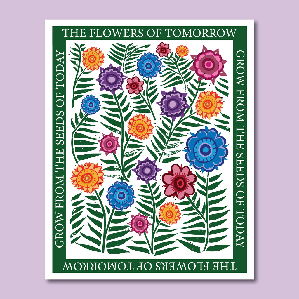 'The Flowers of Tomorrow' Print