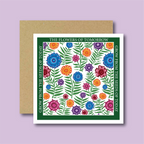 Flowers of Tomorrow Greetings Card