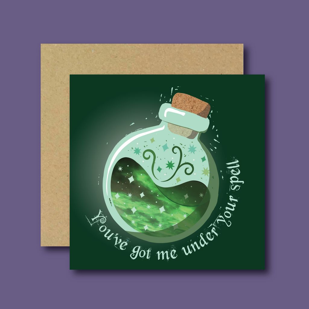 Potion Bottle Green
