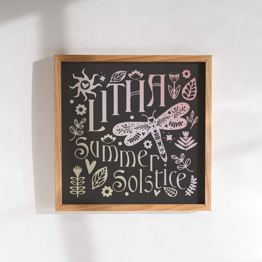 Litha Print (dark)