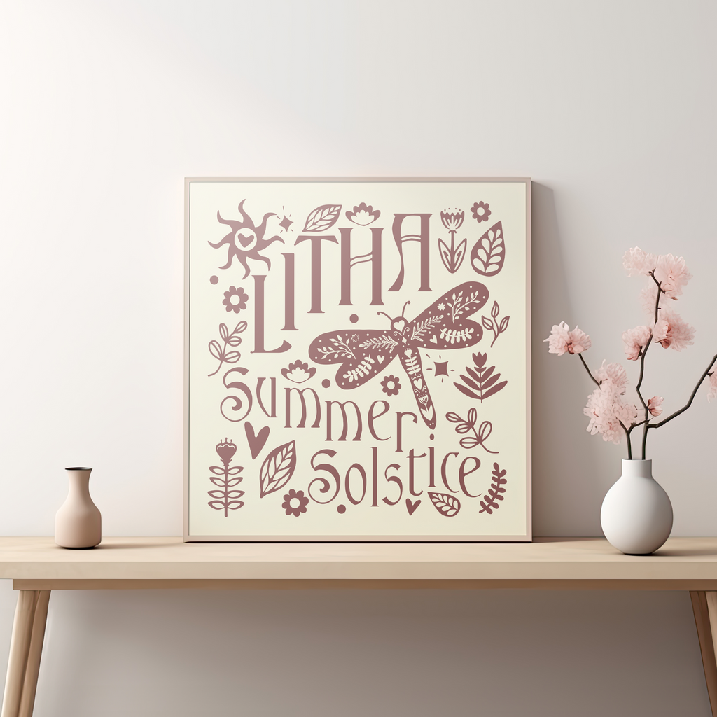 Litha Print (pink)