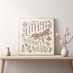 Litha Print (pink)