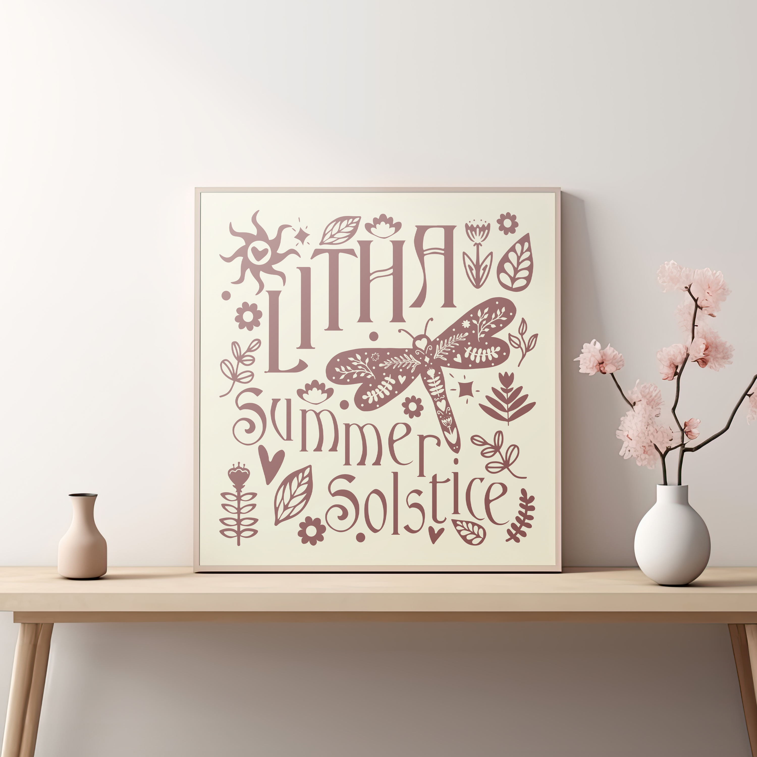 Litha Print (pink)