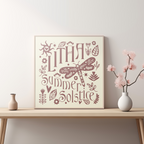 Litha Print (pink)