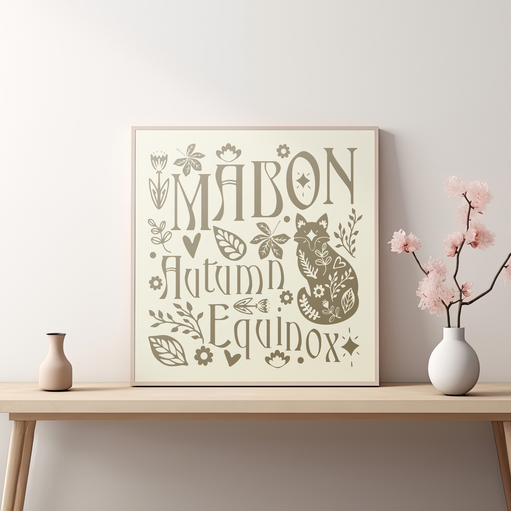 Mabon Print (brown)