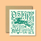 Ostara Spring Equinox Card