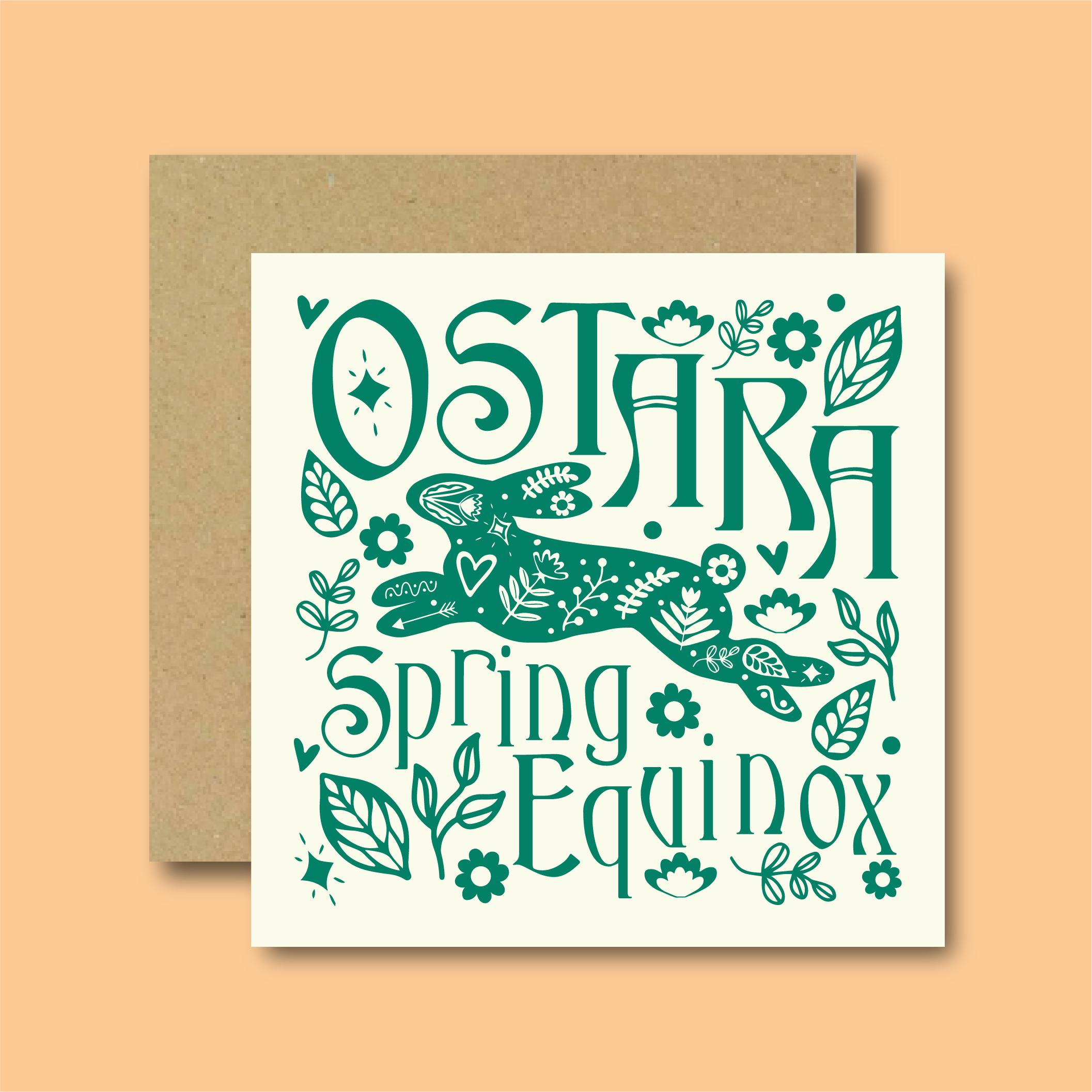 Ostara Spring Equinox Card