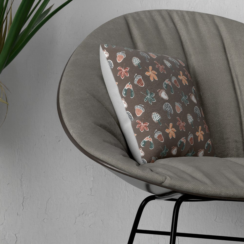 Woodland Walk Autumn Trail Cushion