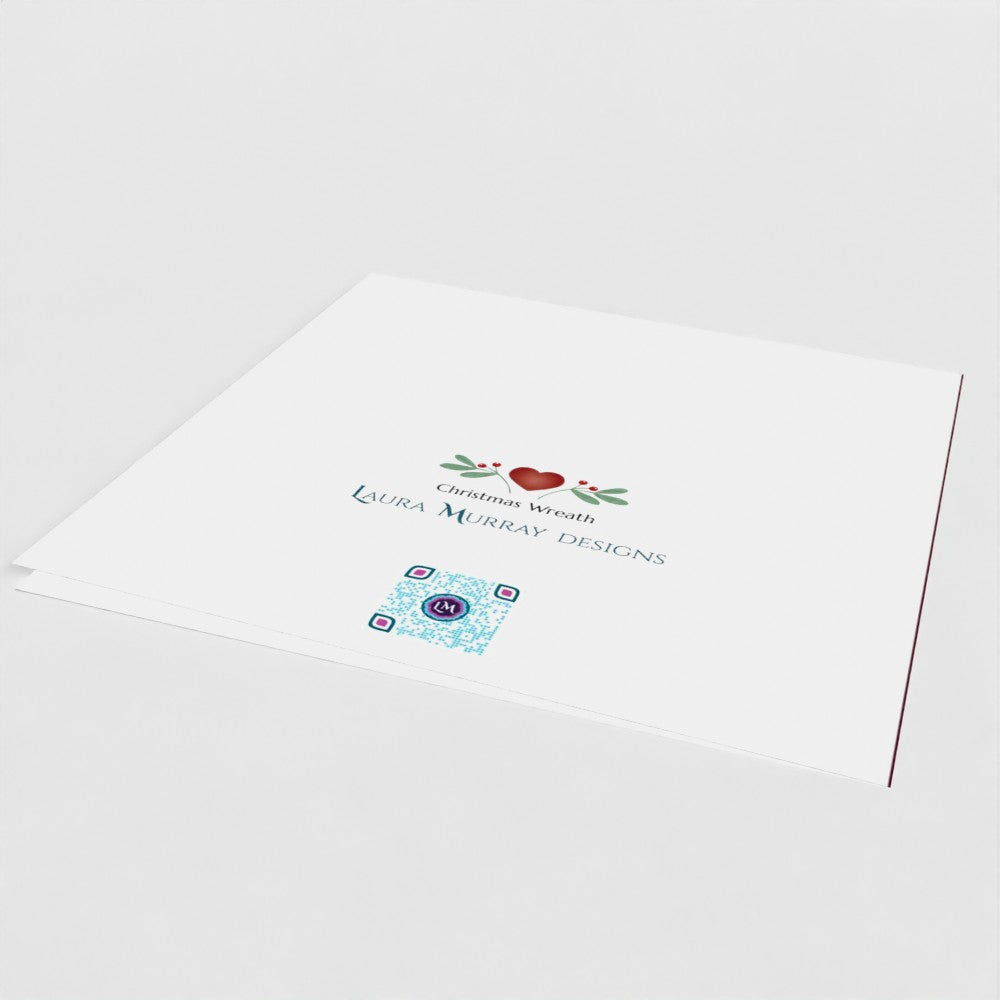 Beginning to Look Like Christmas Wreath Card