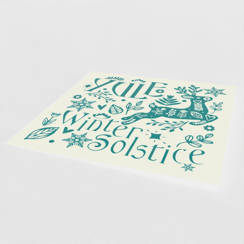 Yule Winter Solstice Card