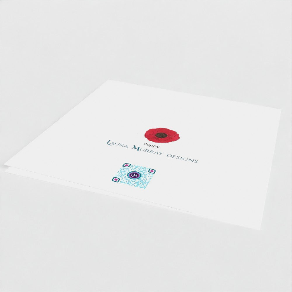 Poppy Greetings Card