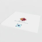 Live By The Sun Greetings Card (Sunset Variation)