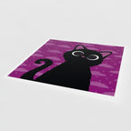 Cosmic Kitten (Pink) Greetings Card