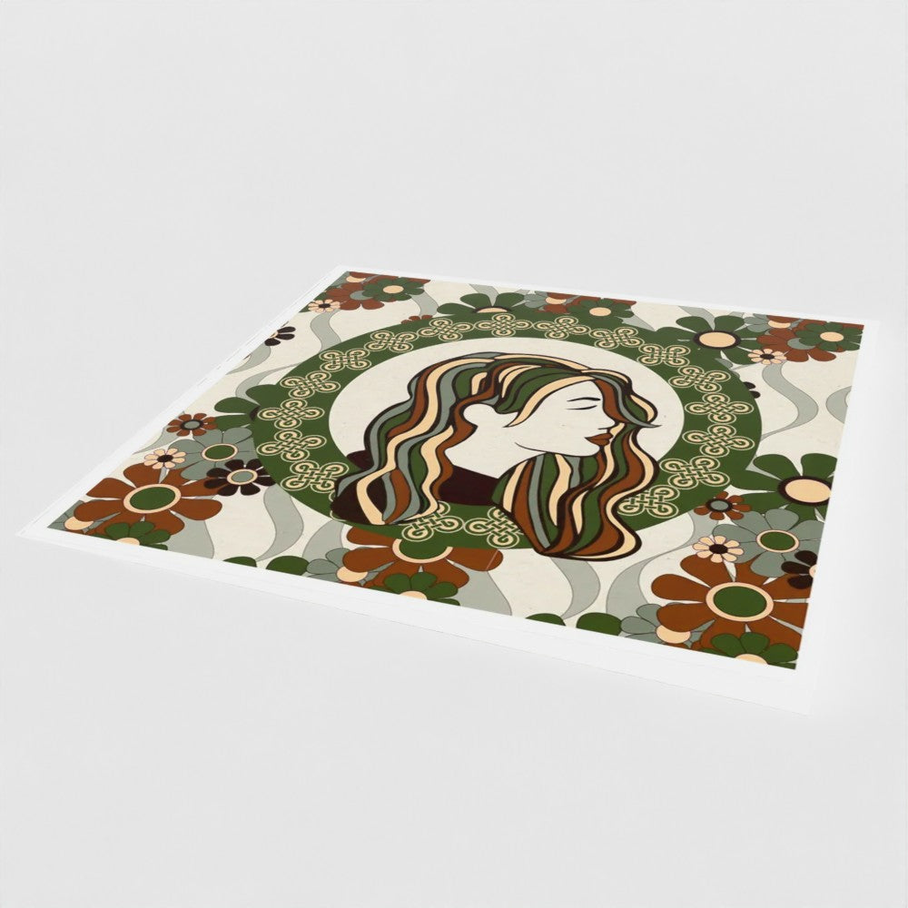 Danu Goddess Epona Greetings Card