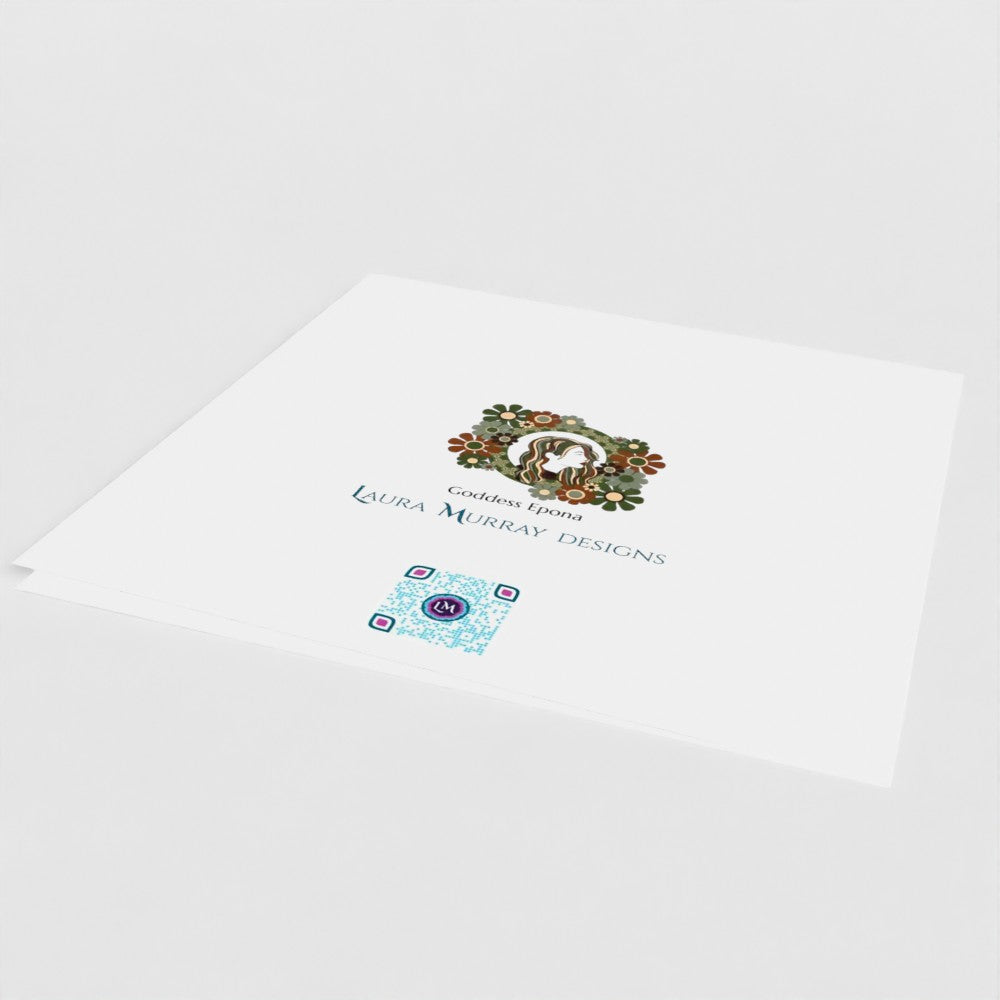 Danu Goddess Epona Greetings Card