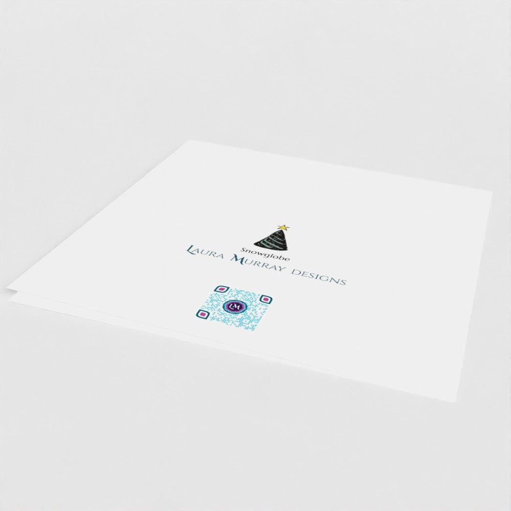 Snow Globe Christmas Cards, Single or Pack of 10