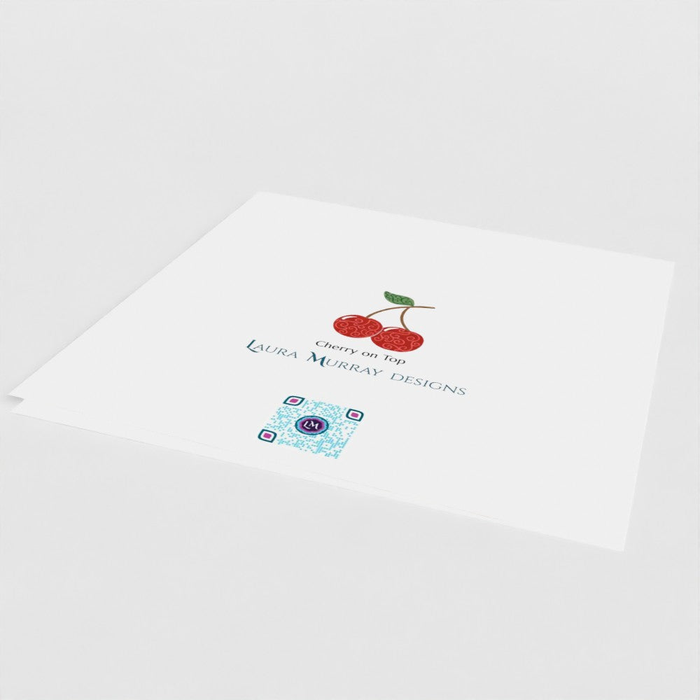 Cherry On Top Greetings Card