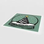 Snow Globe Christmas Cards, Single or Pack of 10