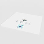 Petal Quartet Yellow/Cream Greetings Card