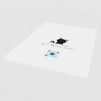 Cosmic Kitten (Orange) Greetings Card