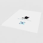 Cosmic Kitten (Pink) Greetings Card