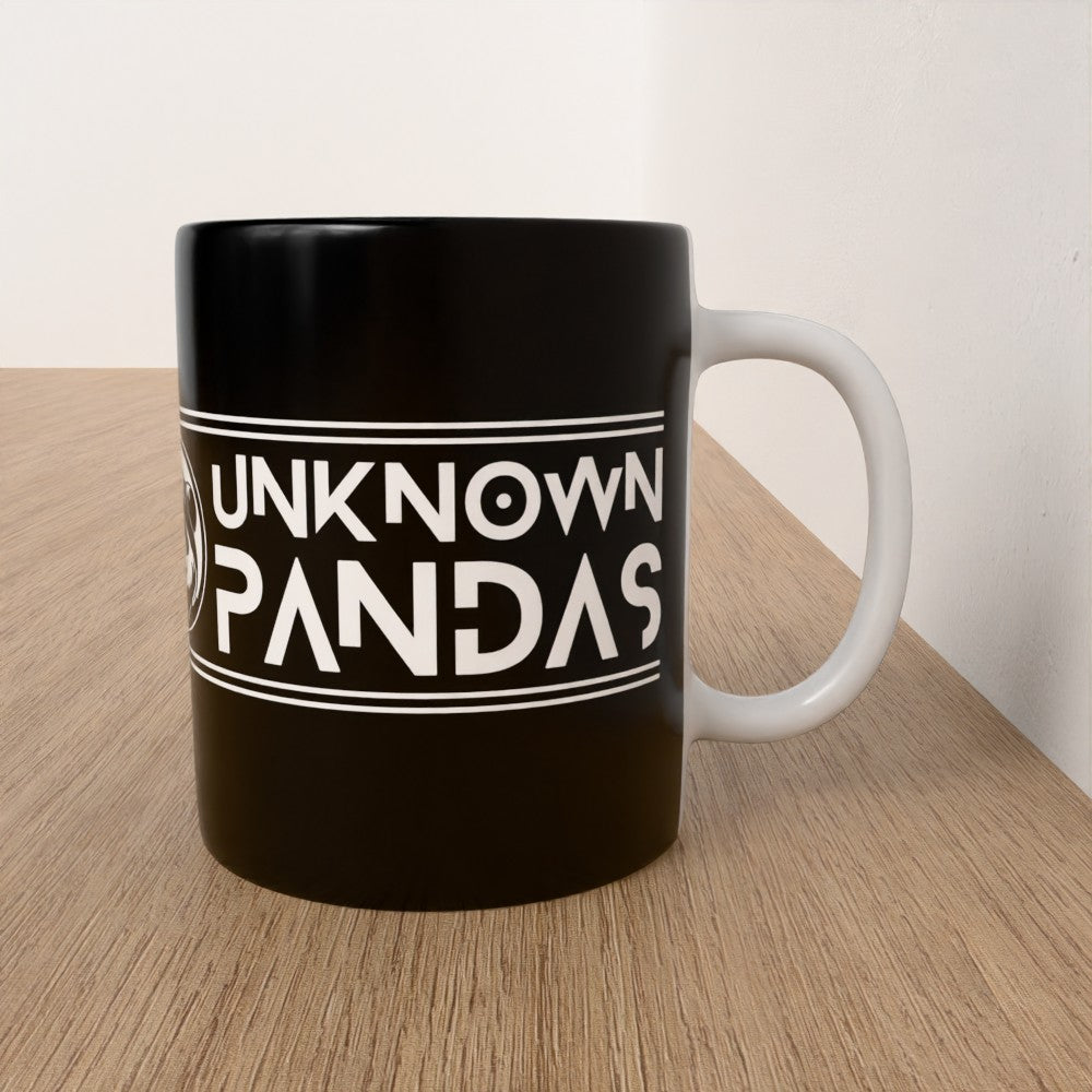 Unknown Pandas Logos Mug - Black