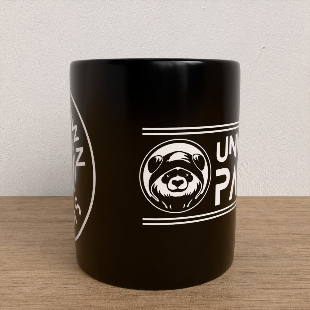 Unknown Pandas Logos Mug - Black