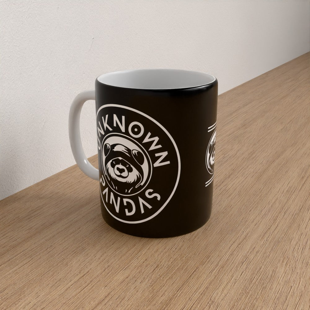 Unknown Pandas Logos Mug - Black