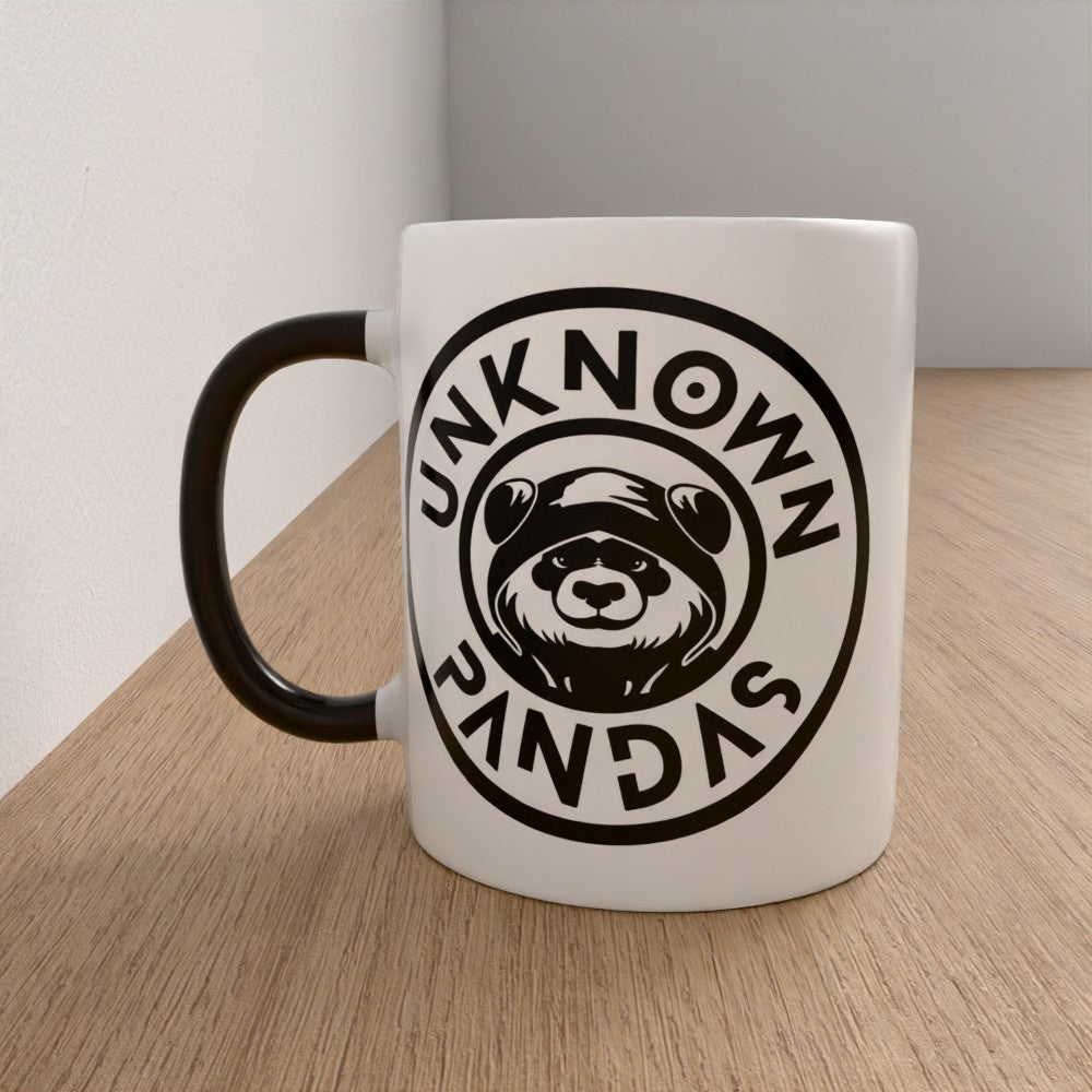 Unknown Pandas Logo Mug - White