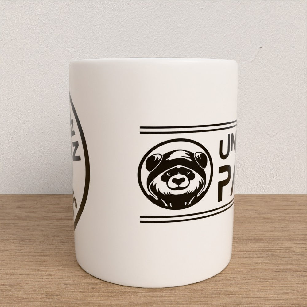 Unknown Pandas Logo Mug - White
