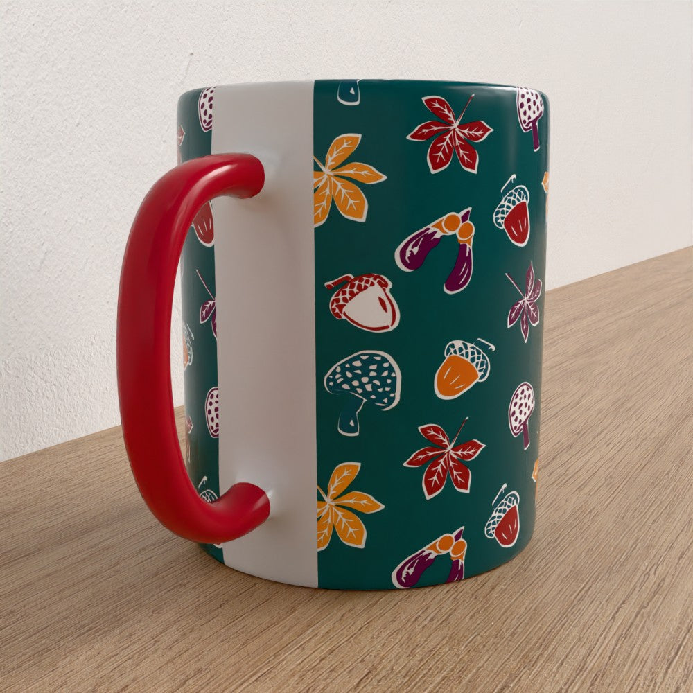 Woodland Walk Teal Gardens Mug