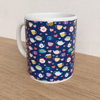 Blue Tea Party Mug