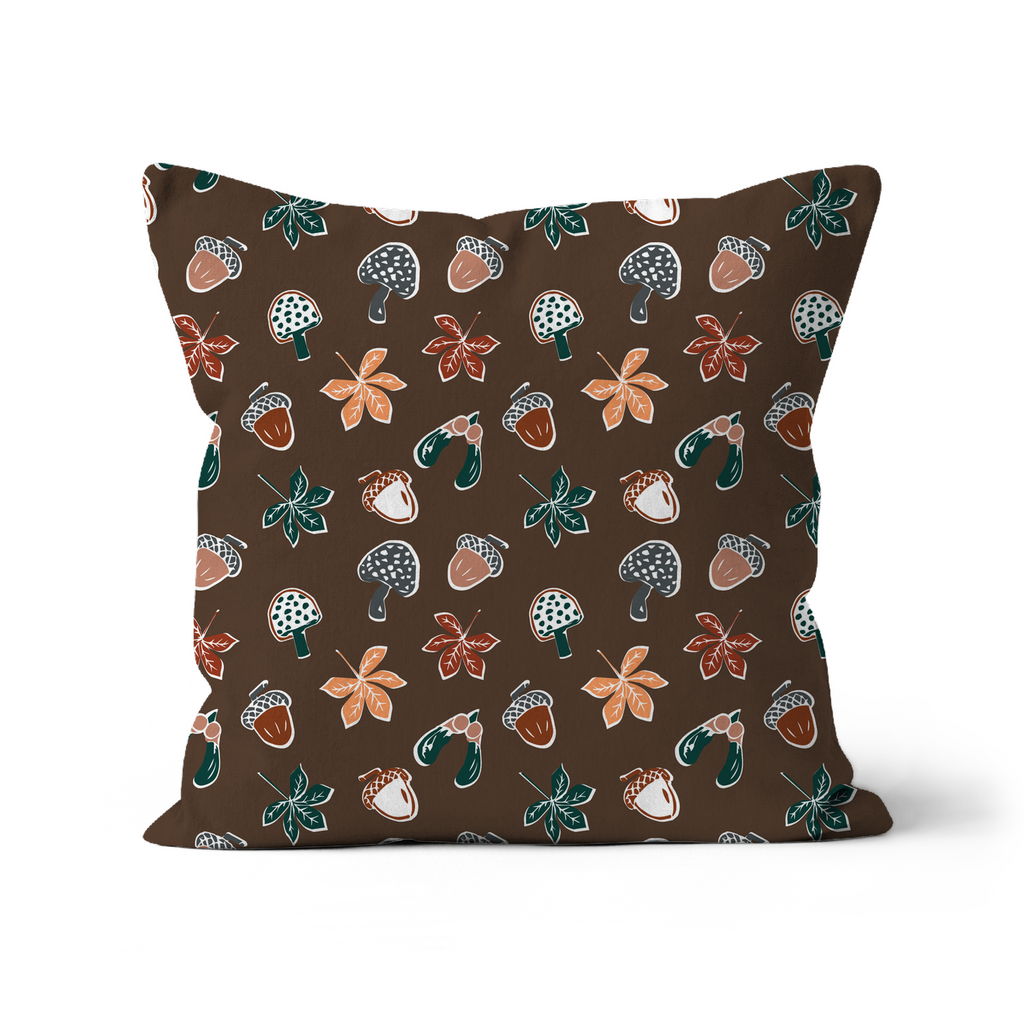 Woodland Walk Autumn Trail Cushion