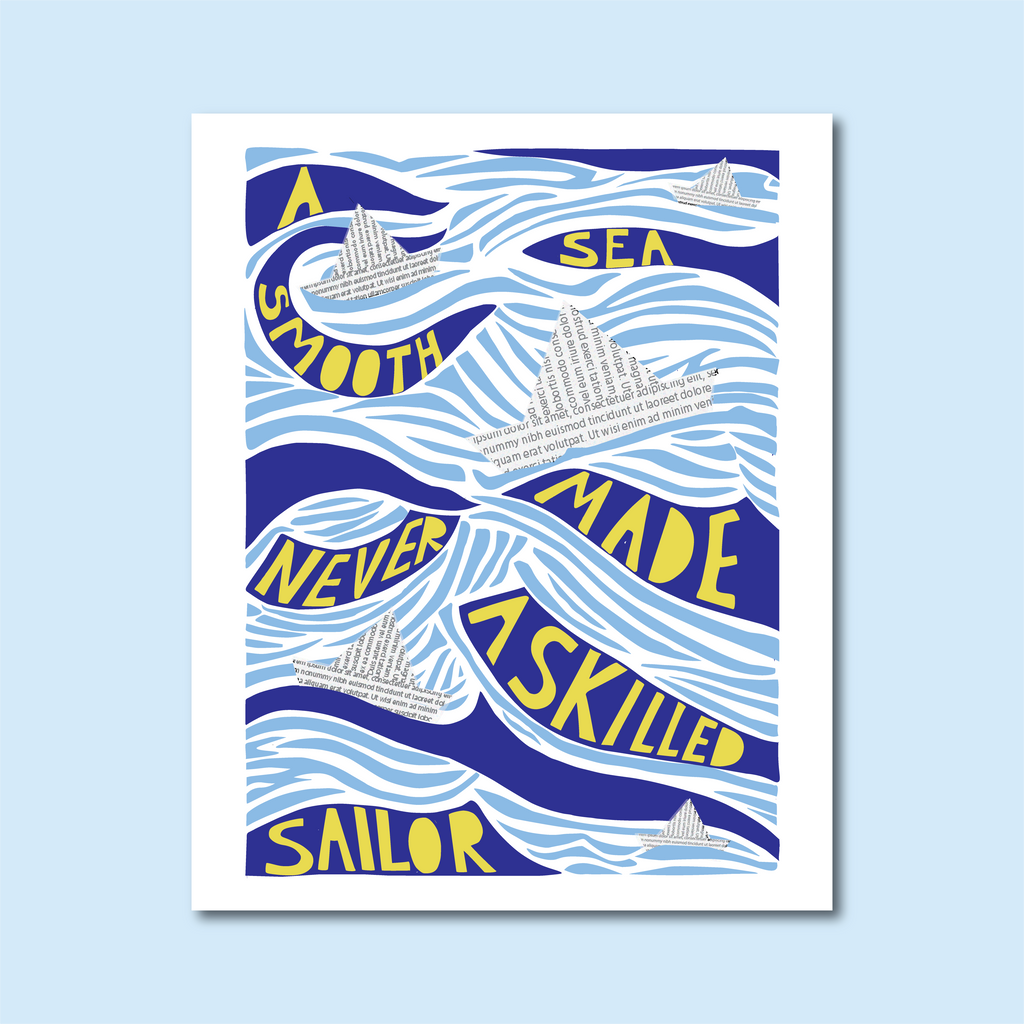 Stormy Seas Print