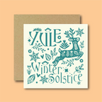 Yule Winter Solstice Card
