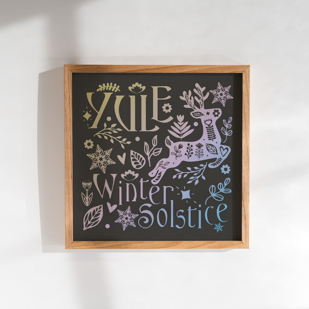 Yule Print (dark)